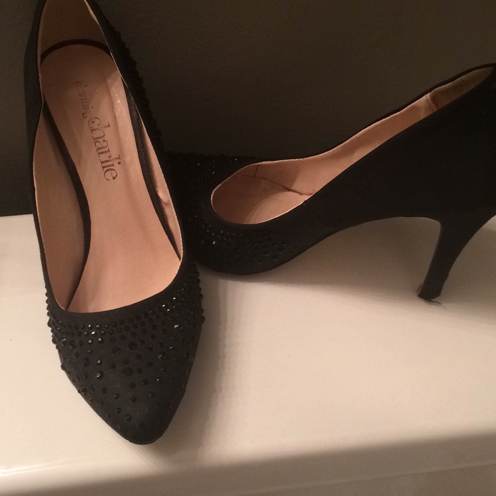 Black heels
